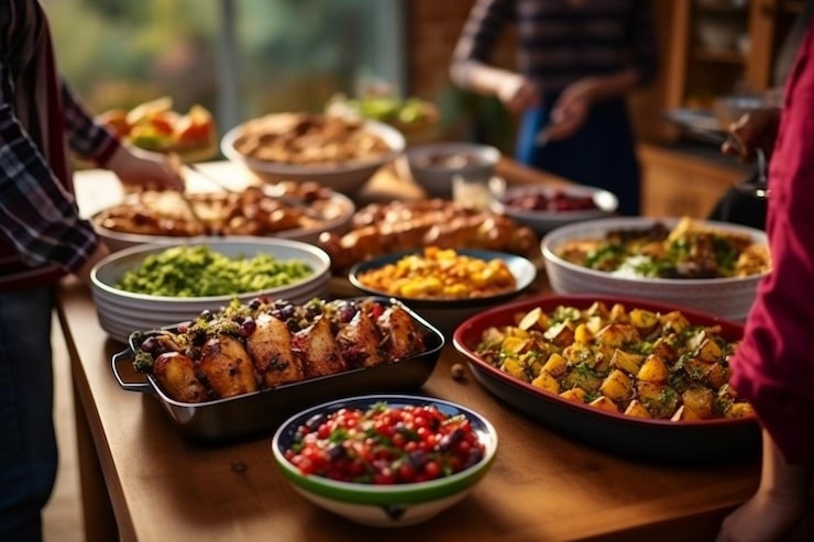 Home catering for small parties