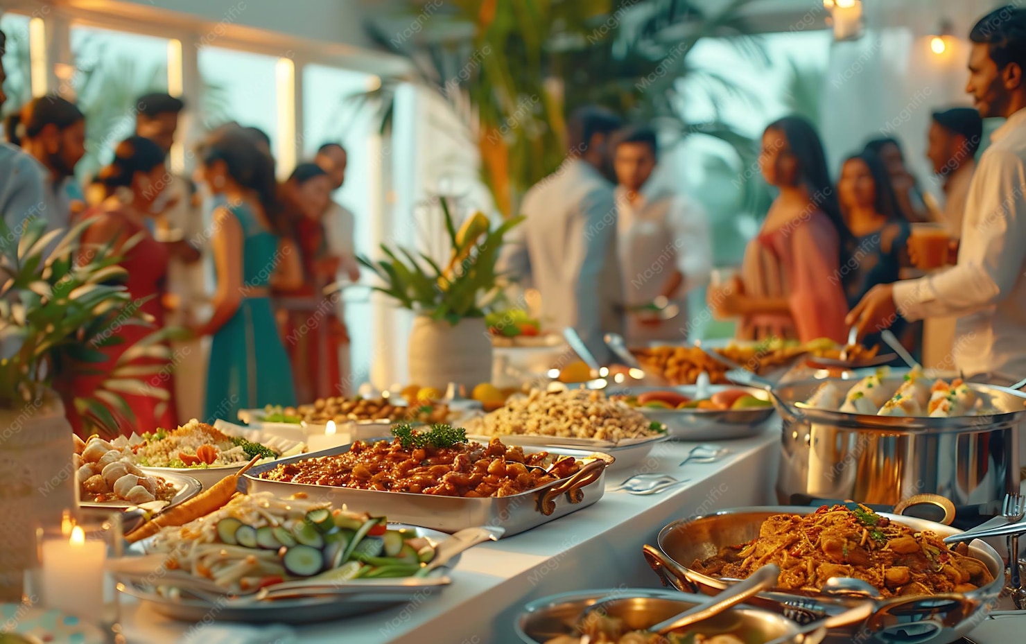 Catering services for 50 people