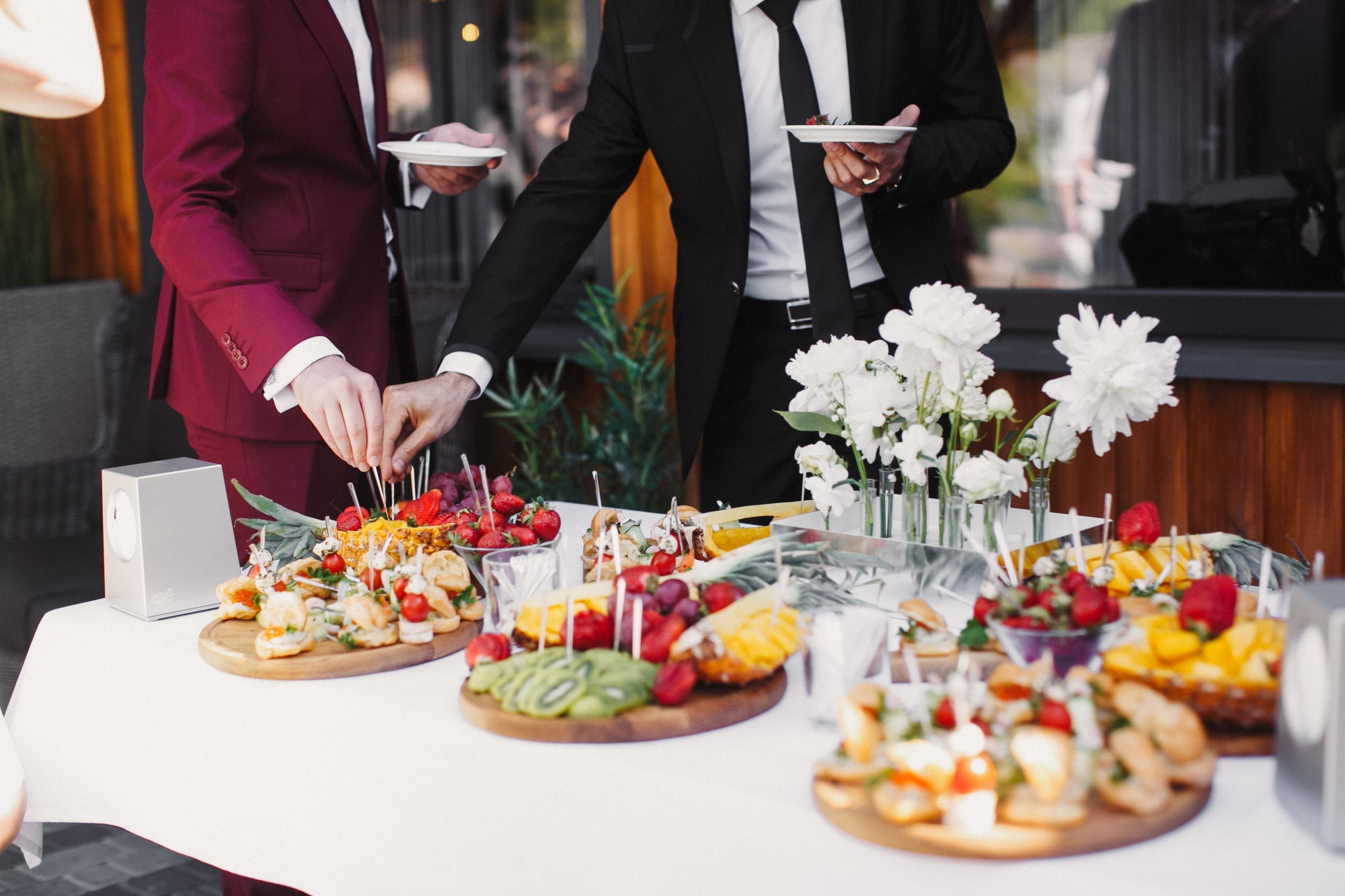 Outdoor catering