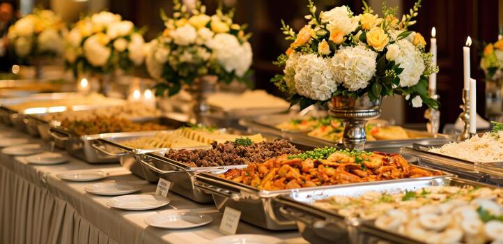 Wedding catering services